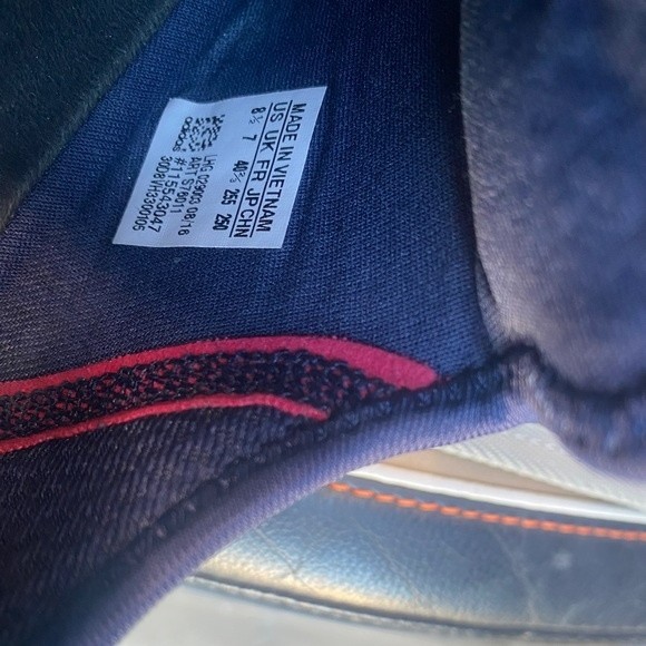 Adidas Boost NMD R1 Collegiate Navy "The Brand with the 3 Stripes" Size 8.5 RARE - Picture 7 of 8